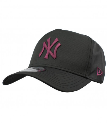 Casquette Ripstop NY Aframe black maroon New Era